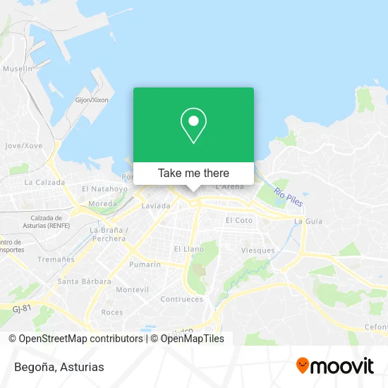 Begoña map