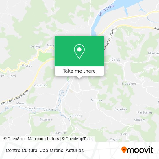 Centro Cultural Capistrano map
