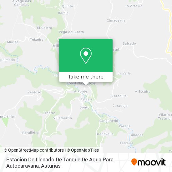 Estación De Llenado De Tanque De Agua Para Autocaravana map