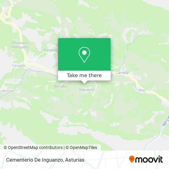 Cementerio De Inguanzo map