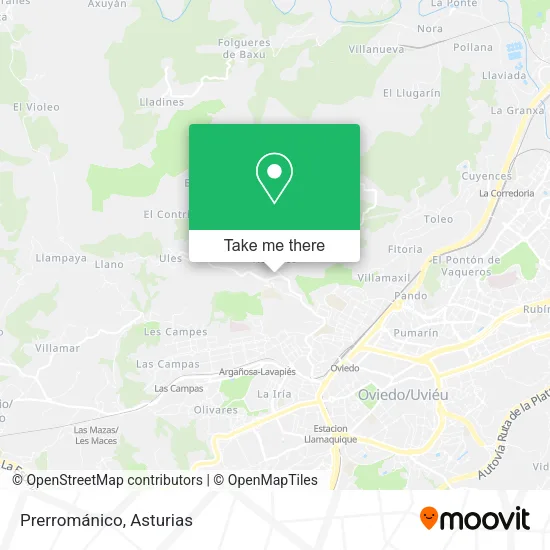 Prerrománico map