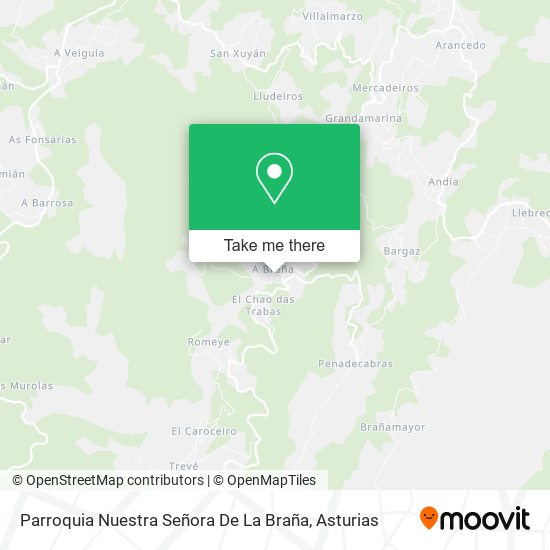 Parroquia Nuestra Señora De La Braña map