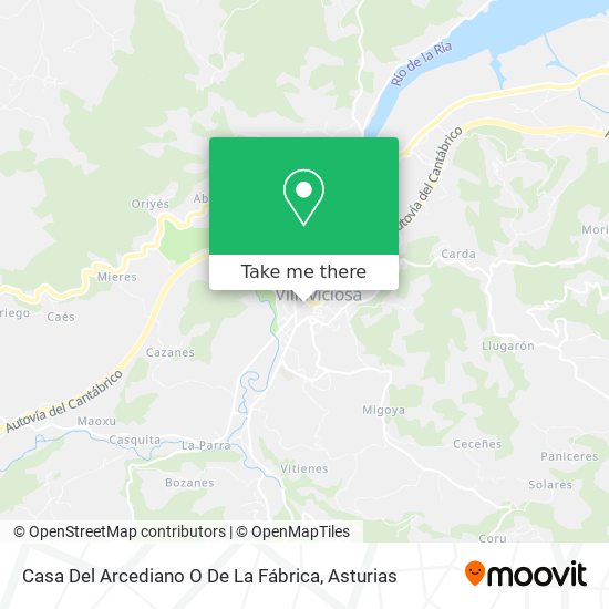 Casa Del Arcediano O De La Fábrica map