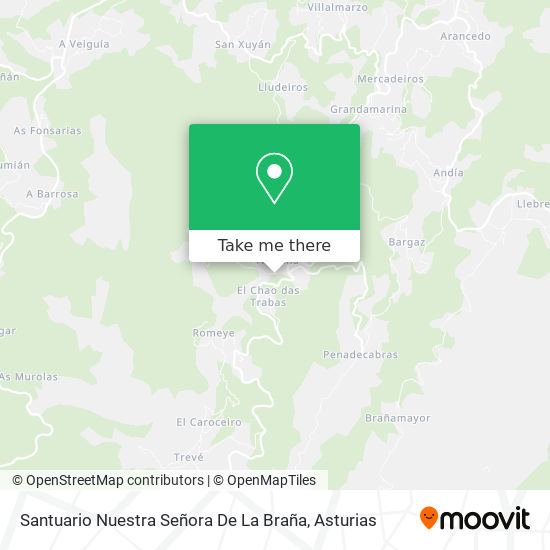 Santuario Nuestra Señora De La Braña map