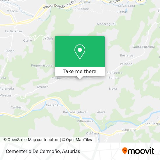 Cementerio De Cermoño map