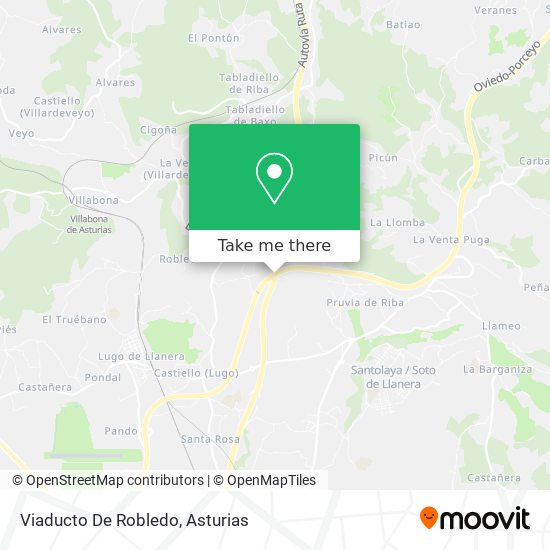 Viaducto De Robledo map