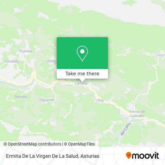 Ermita De La Virgen De La Salud map