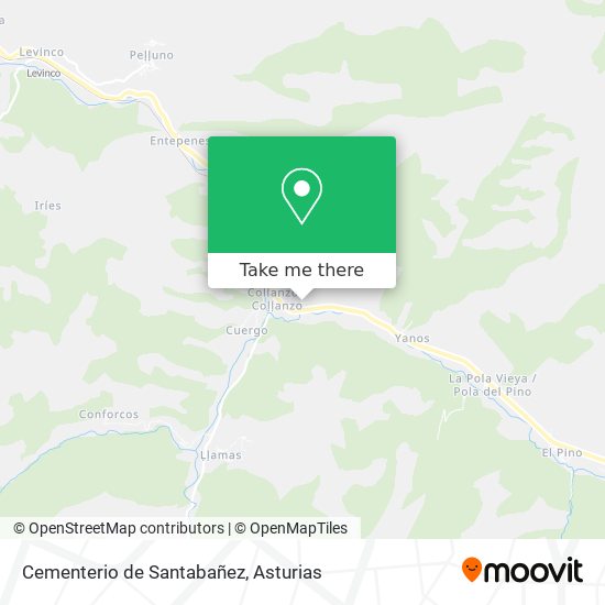 Cementerio de Santabañez map