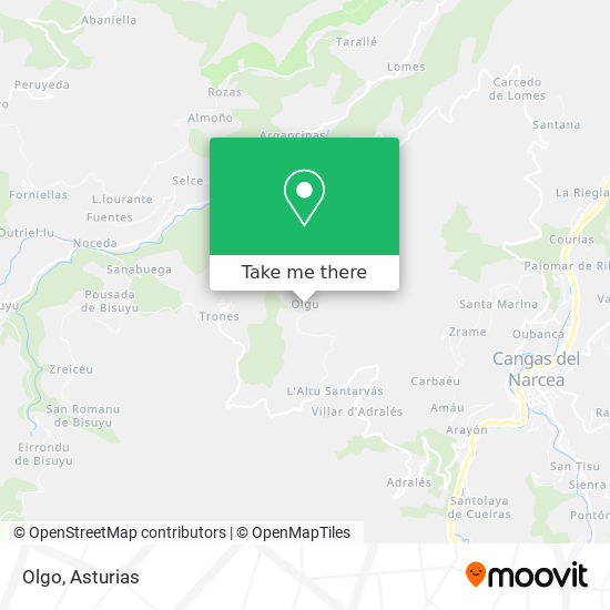 Olgo map