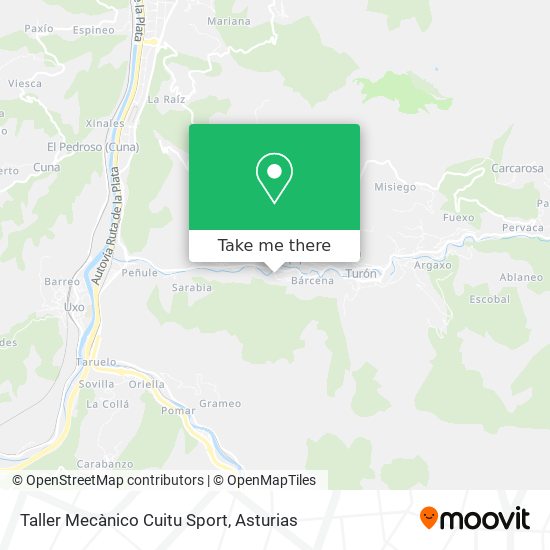 Taller Mecànico Cuitu Sport map