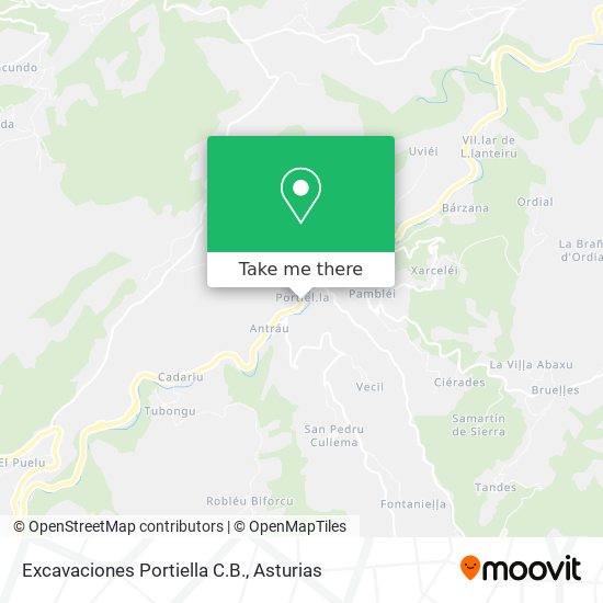 Excavaciones Portiella C.B. map