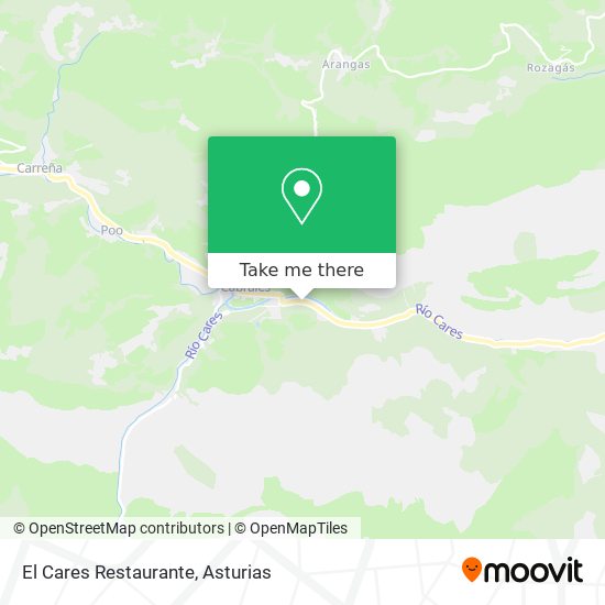 El Cares Restaurante map