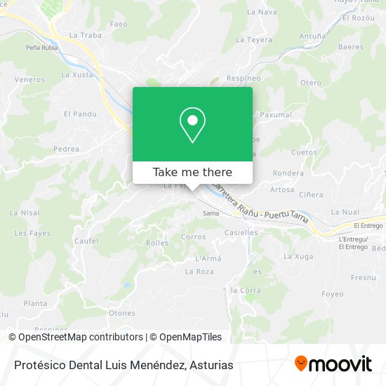 Protésico Dental Luis Menéndez map