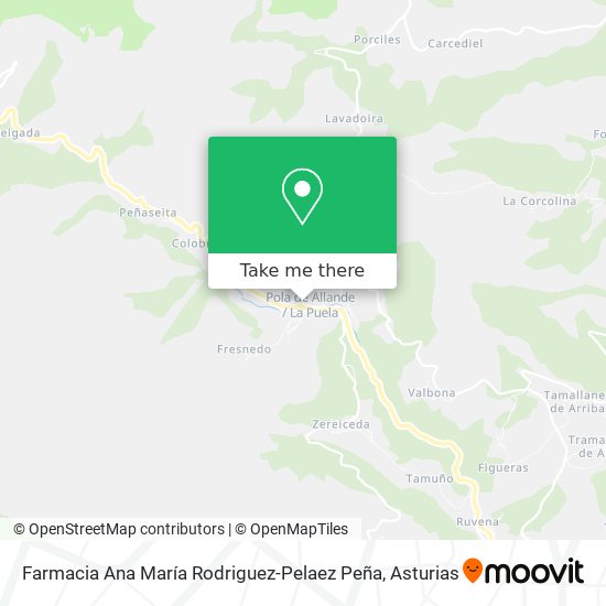 Farmacia Ana María Rodriguez-Pelaez Peña map