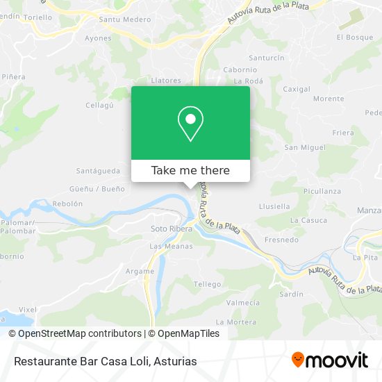 Restaurante Bar Casa Loli map