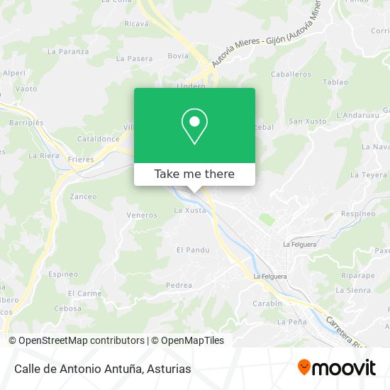 Calle de Antonio Antuña map