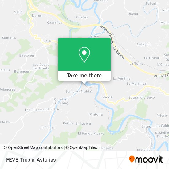 FEVE-Trubia map