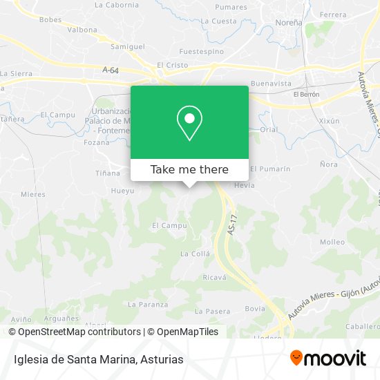 Iglesia de Santa Marina map