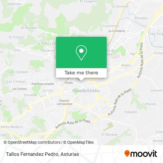 Tallos Fernandez Pedro map