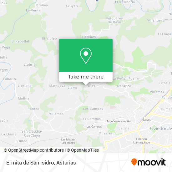 Ermita de San Isidro map