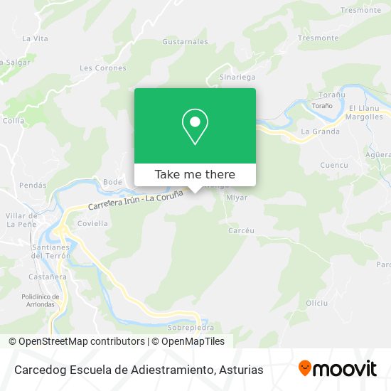 Carcedog Escuela de Adiestramiento map