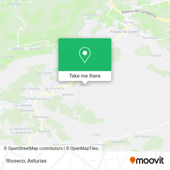Rioseco map
