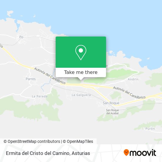 Ermita del Cristo del Camino map