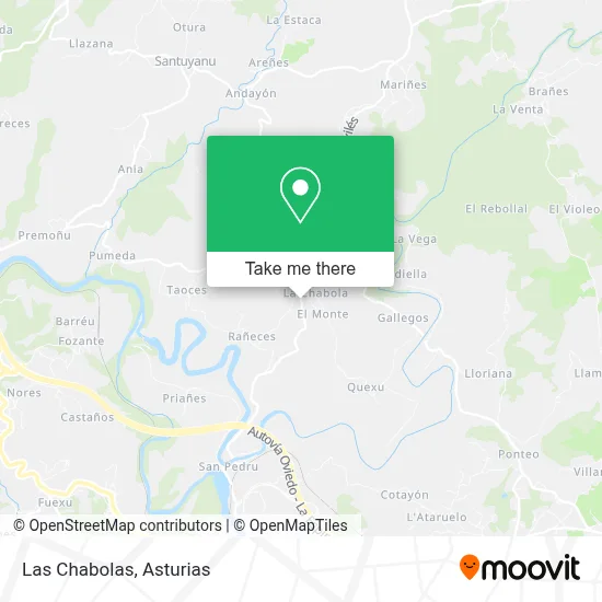 Las Chabolas map