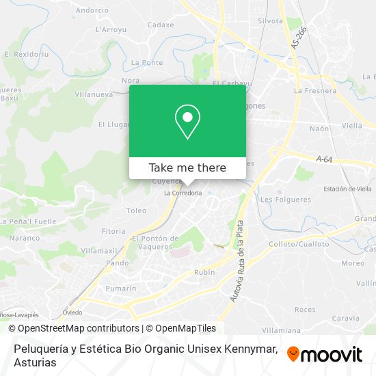 Peluquería y Estética Bio Organic Unisex Kennymar map
