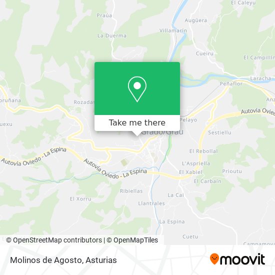 Molinos de Agosto map