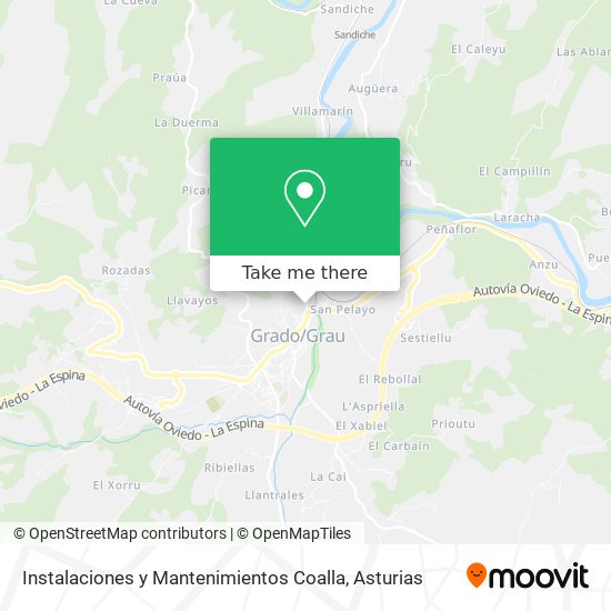 Instalaciones y Mantenimientos Coalla map