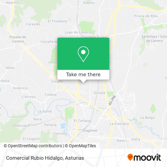 Comercial Rubio Hidalgo map