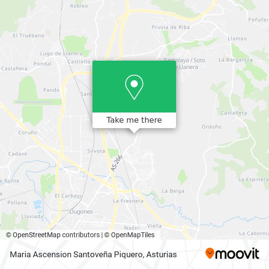 Maria Ascension Santoveña Piquero map