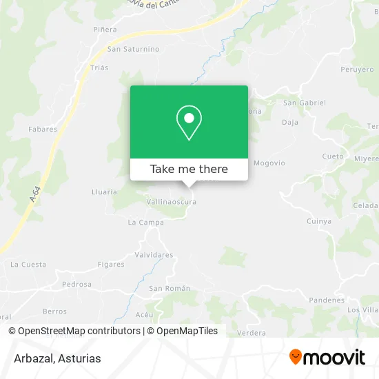 Arbazal map