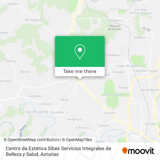 Centro de Estética Sibes Servicios Integrales de Belleza y Salud map