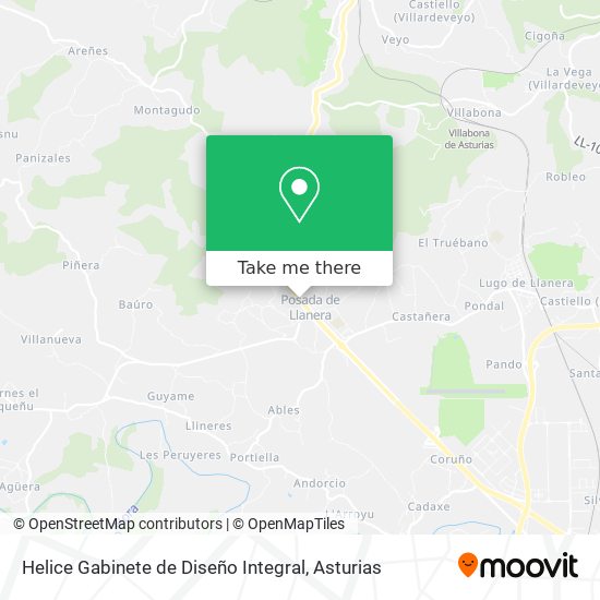 Helice Gabinete de Diseño Integral map