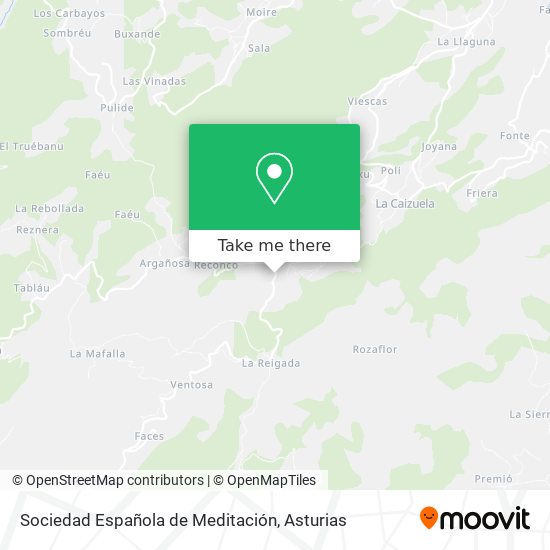 Sociedad Española de Meditación map