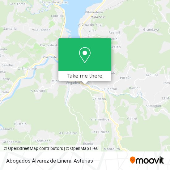 Abogados Álvarez de Linera map