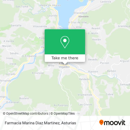 Farmacia Marina Diaz Martinez map