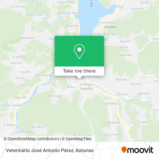 Veterinario José Antonio Pérez map