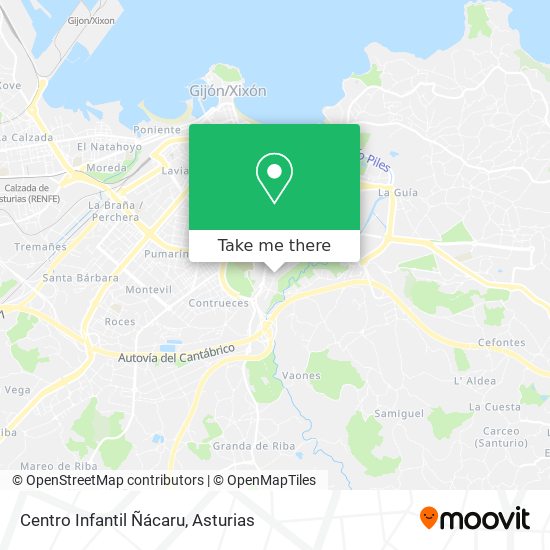 Centro Infantil Ñácaru map