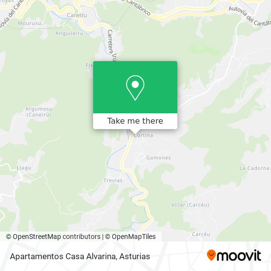 Apartamentos Casa Alvarina map
