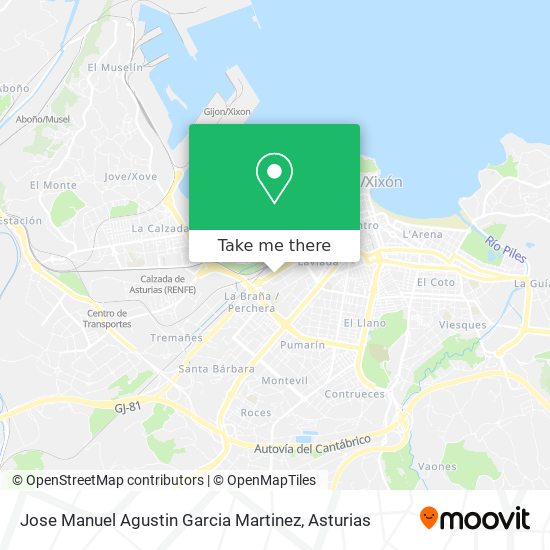 Jose Manuel Agustin Garcia Martinez map