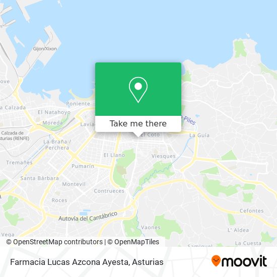 Farmacia Lucas Azcona Ayesta map