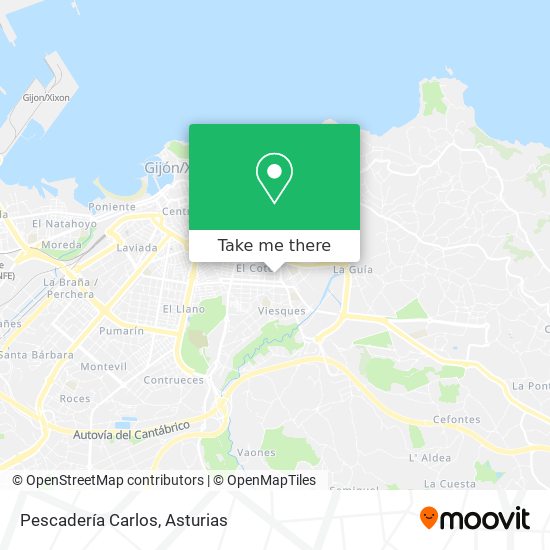 Pescadería Carlos map