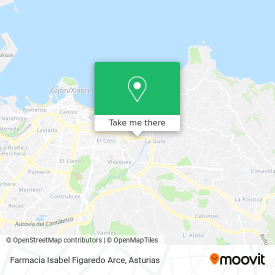 Farmacia Isabel Figaredo Arce map