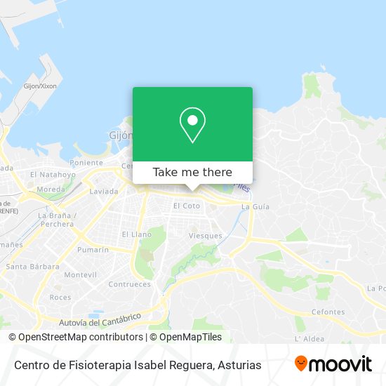 Centro de Fisioterapia Isabel Reguera map