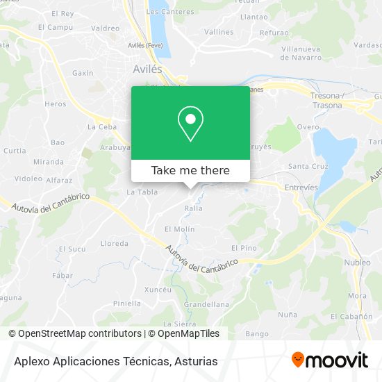 Aplexo Aplicaciones Técnicas map