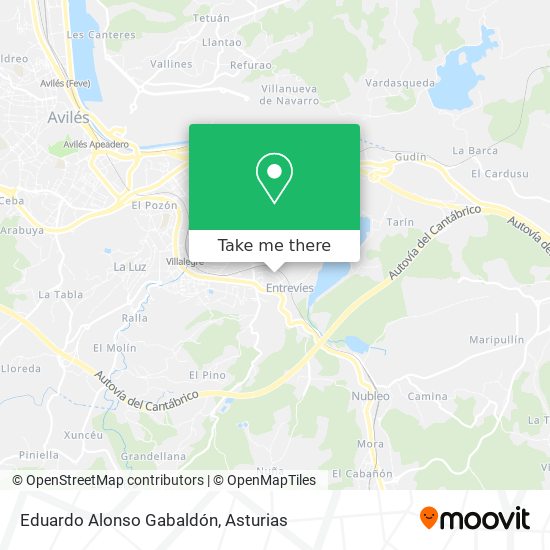 Eduardo Alonso Gabaldón map