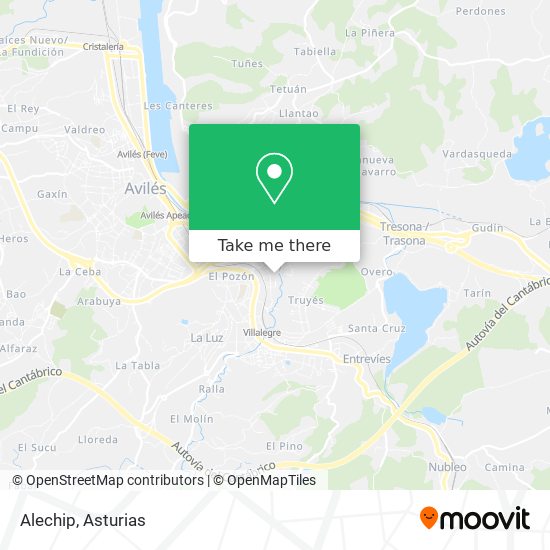 Alechip map